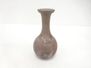 備前焼　作家物　花入（保護箱付）